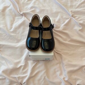 Girls Black Elephantito Kids Shoes